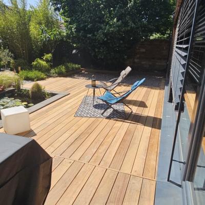Terrasse en bois Cumaru
